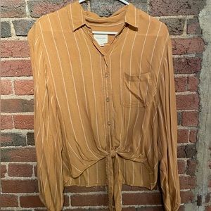 Yellow Button Down Shirt